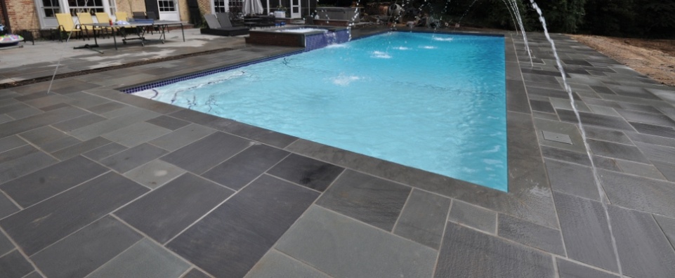 бассейны из кварцита